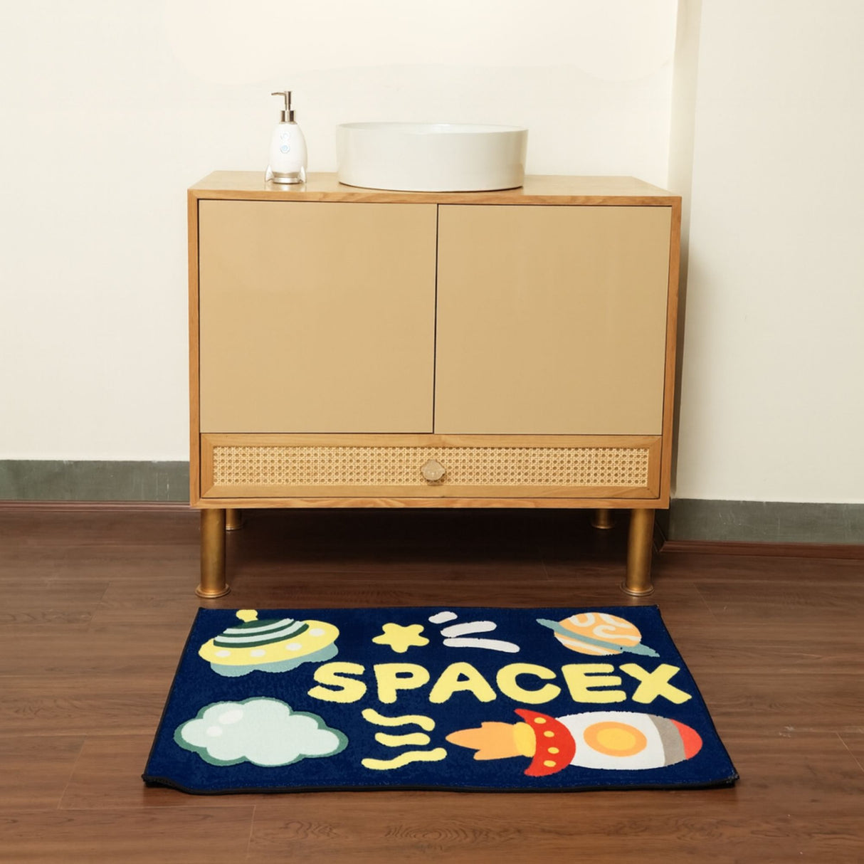 Space Explorer Kids Rug – Fun Galaxy Theme Play Mat | Pinch of Pretty