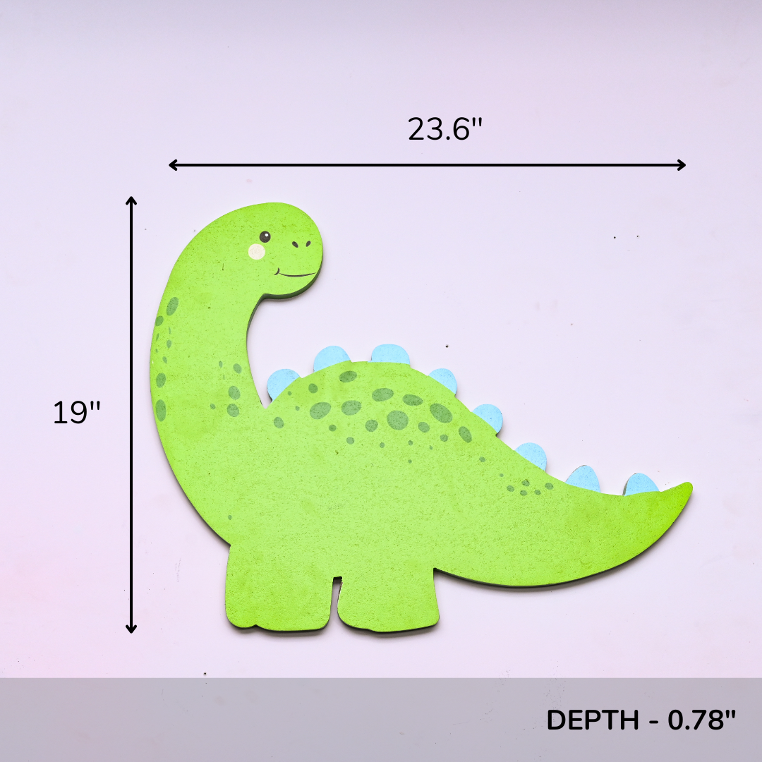 Dinosaur Shaped Cork Pinboard