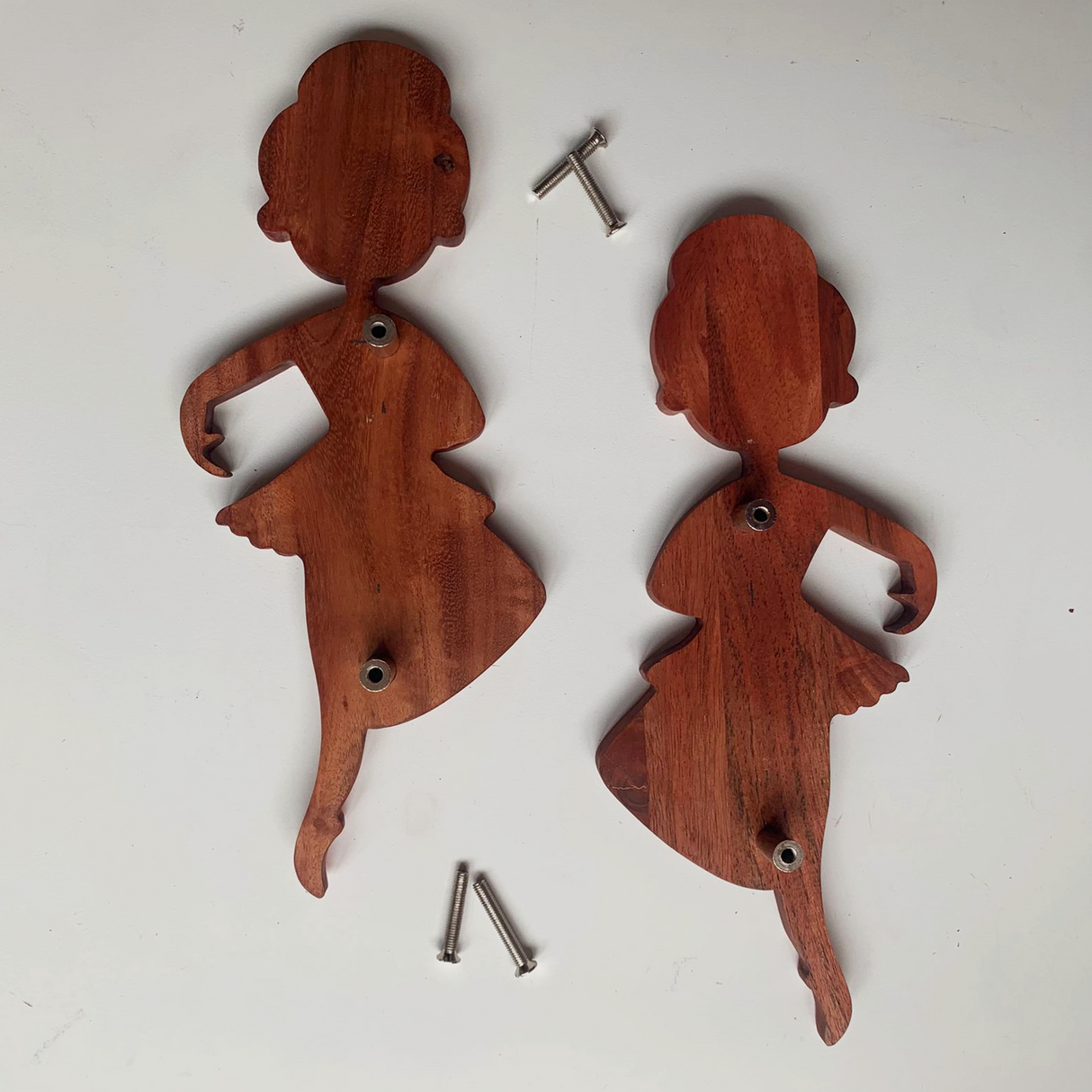 Ballerina Doll Wooden Cupboard Handle / Drawer – Handcrafted Kids Room Hardware | Pinch of Pretty