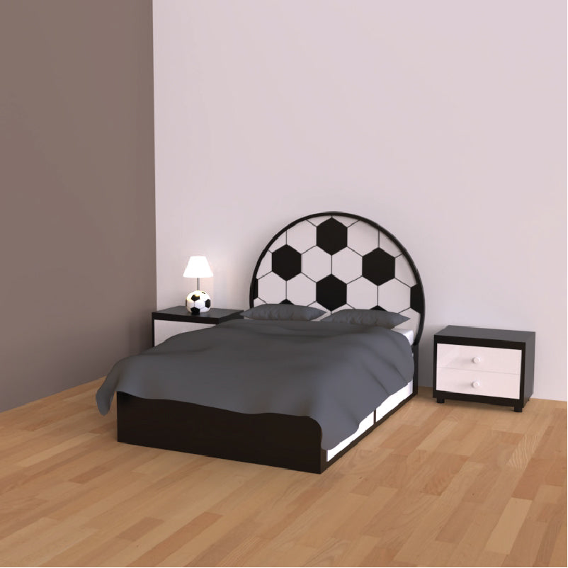 Goal Getter Soccer Bed with Storage Drawers