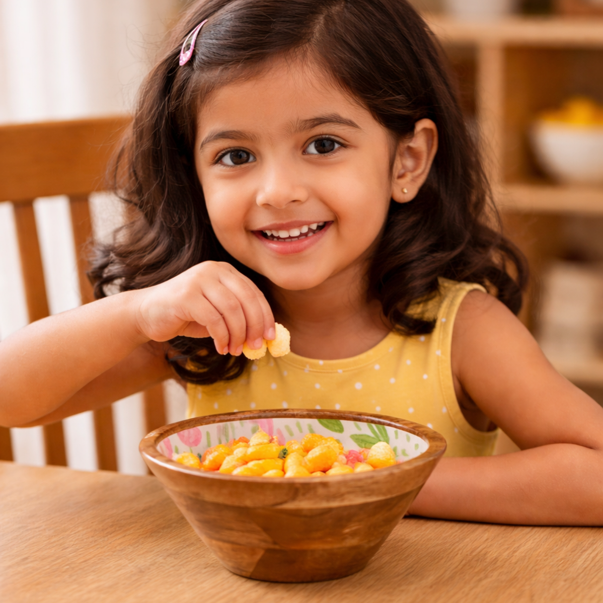 Happy Bunny Floral Bowl– Handcrafted Pastel Easter Kids Dinnerware | Pinch of Pretty