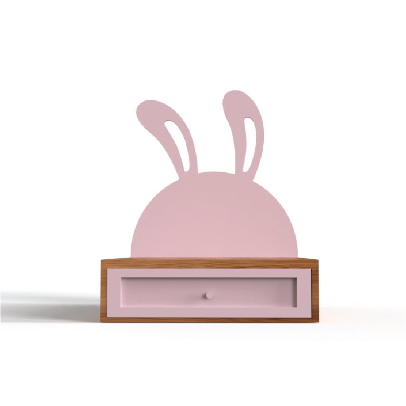 Bunny Ears Kids Bed with Storage Drawer