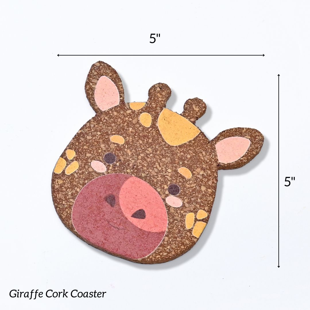 Giraffe COASTER & MAT SET