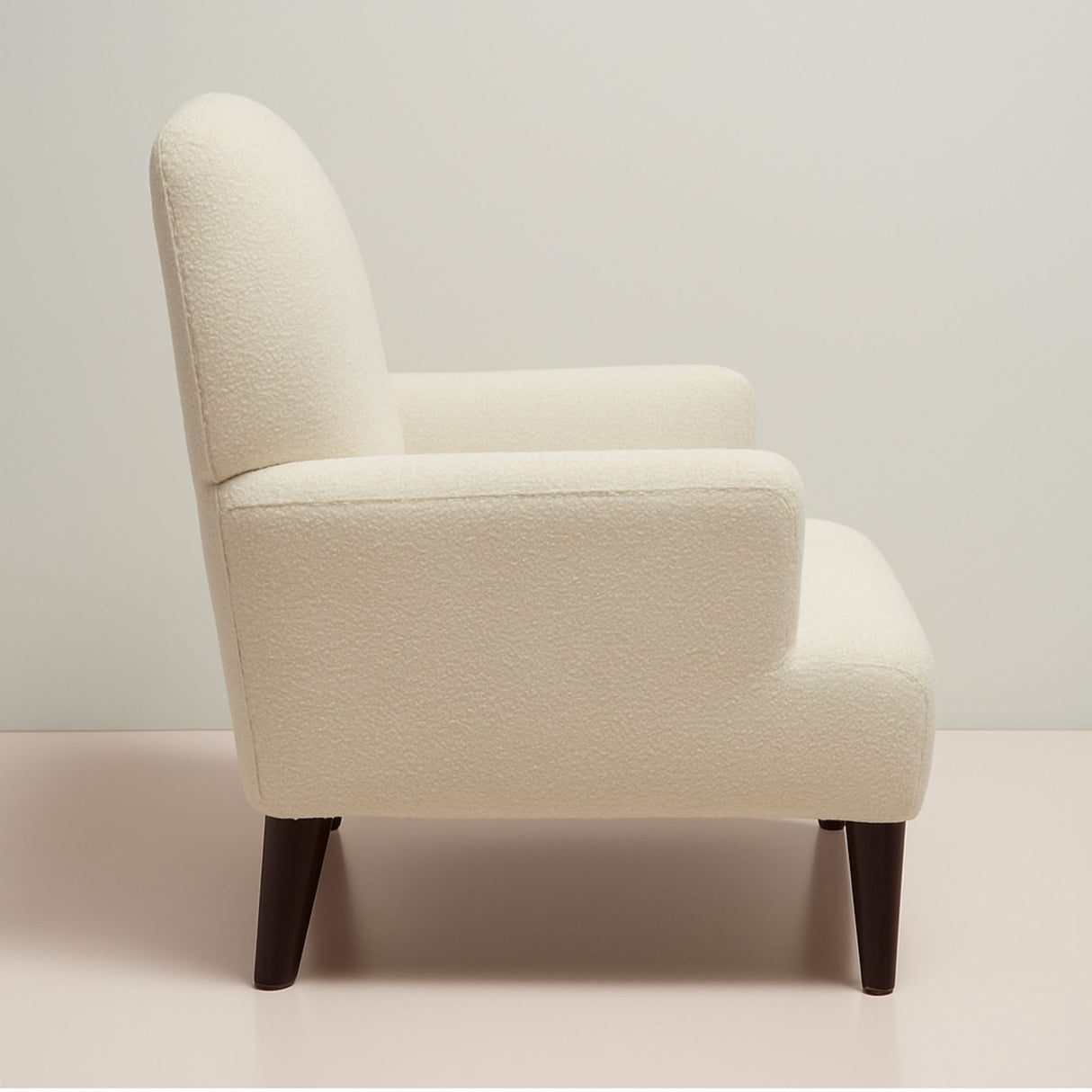 Contemporary Teddy Fabric Accent Chair | Pinch of Pretty