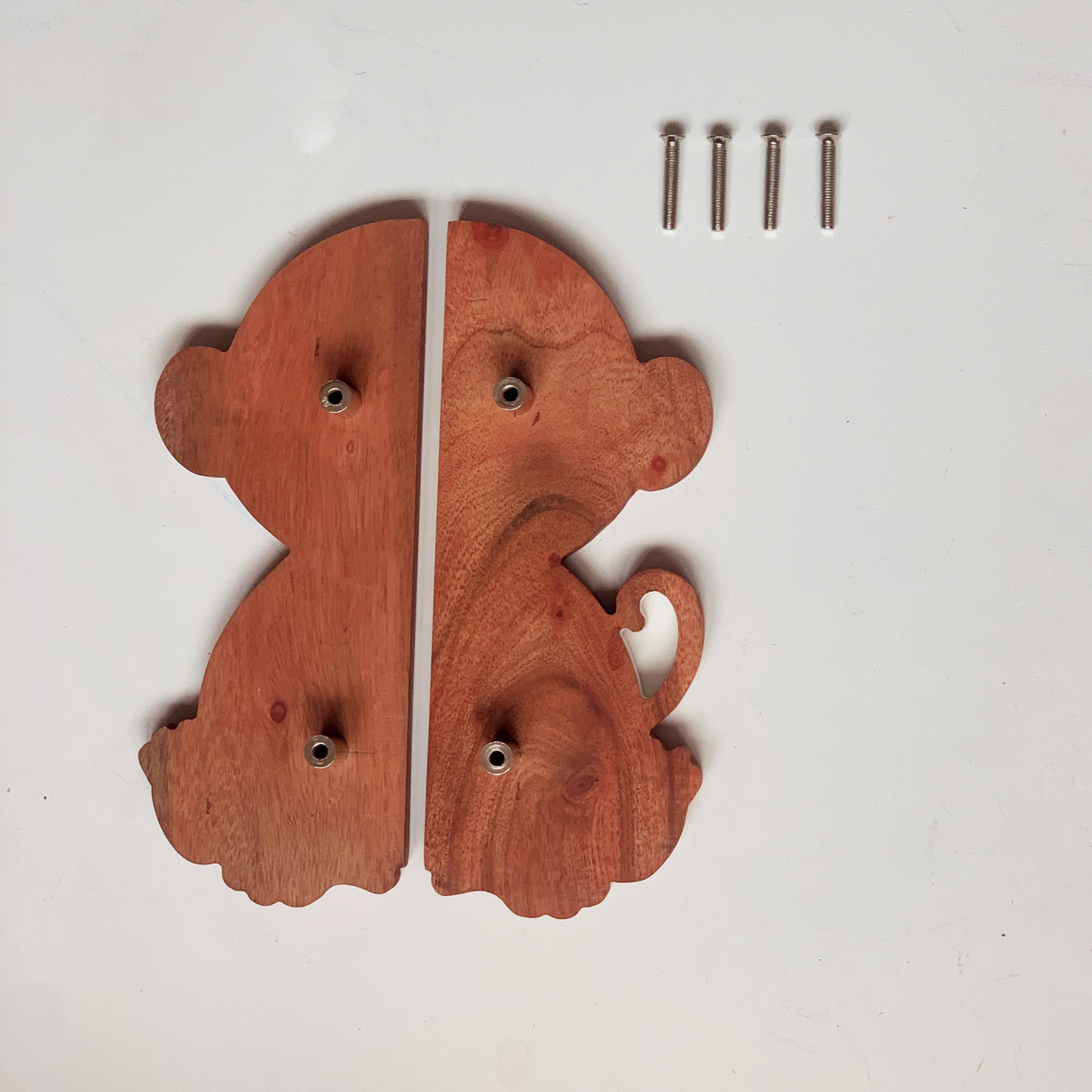 Monkey Wooden Cupboard Handle / Drawer – Handcrafted Kids Room Hardware | Pinch of Pretty