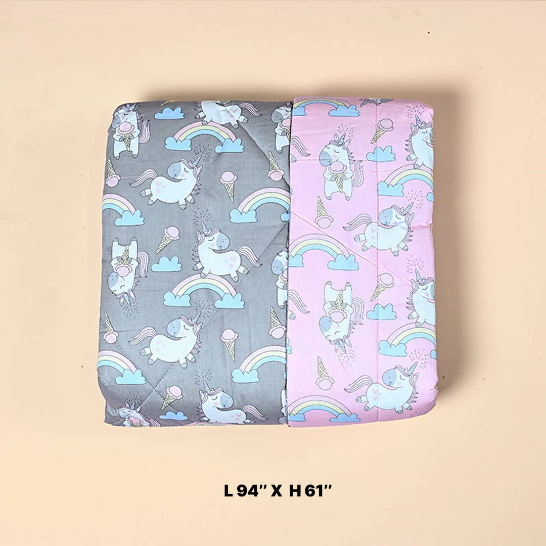Magical Unicorn Reversible Quilt