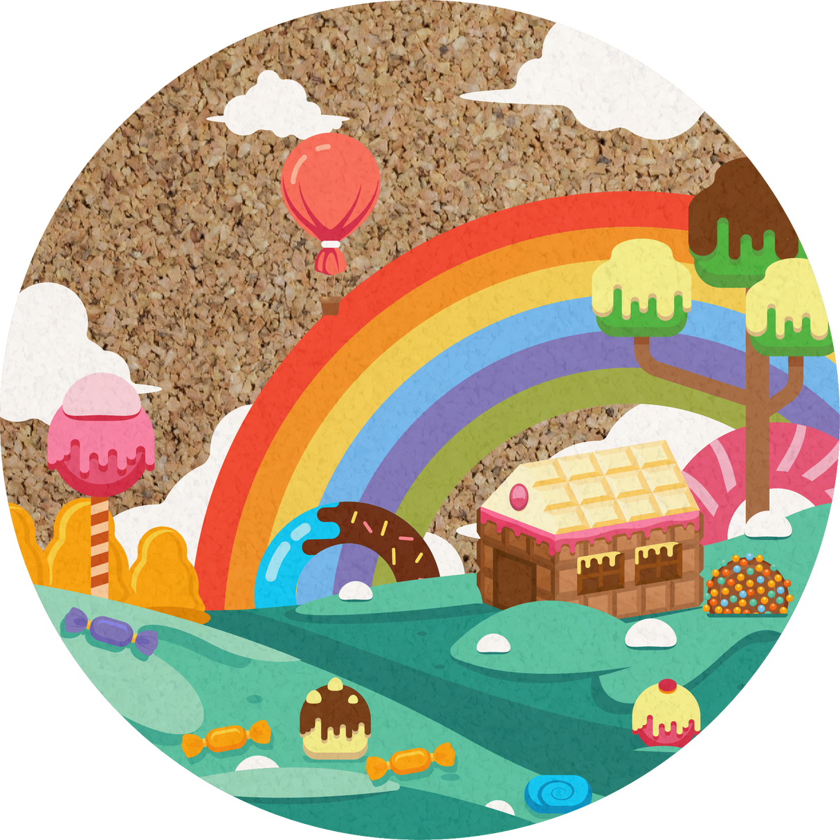 CANDY KINGDOM PINBOARD