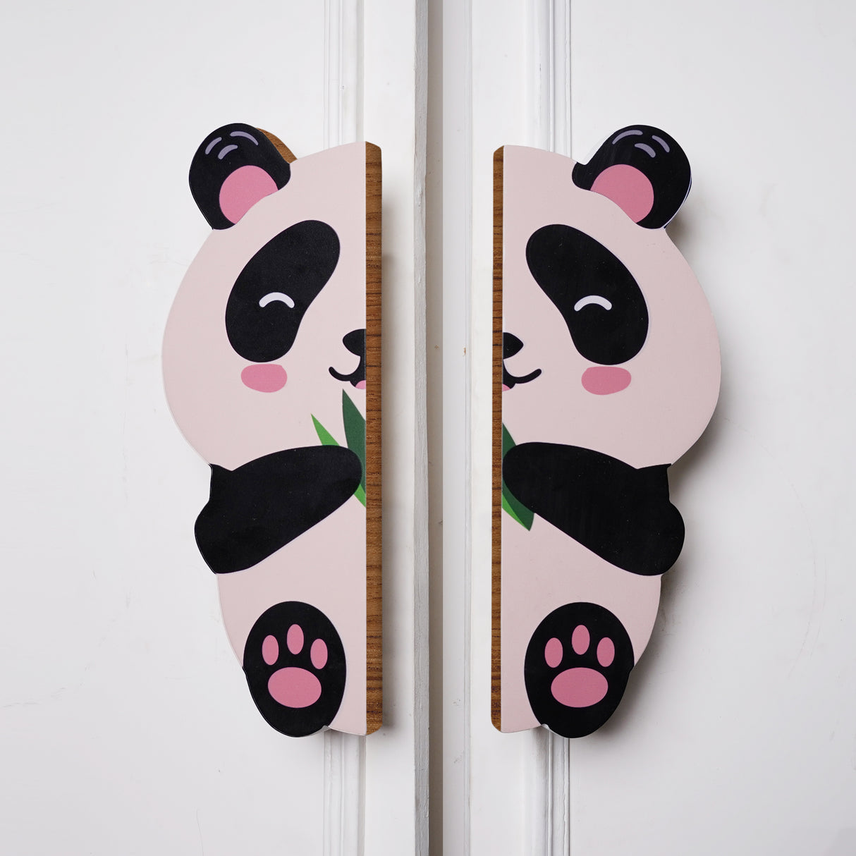 Panda Wooden Cupboard Handle / Drawer – Handcrafted Kids Room Hardware | Pinch of Pretty