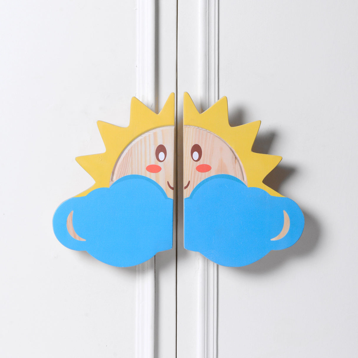Sun Cupboard Handle / Drawer – Handcrafted Kids Room Hardware | Pinch of Pretty