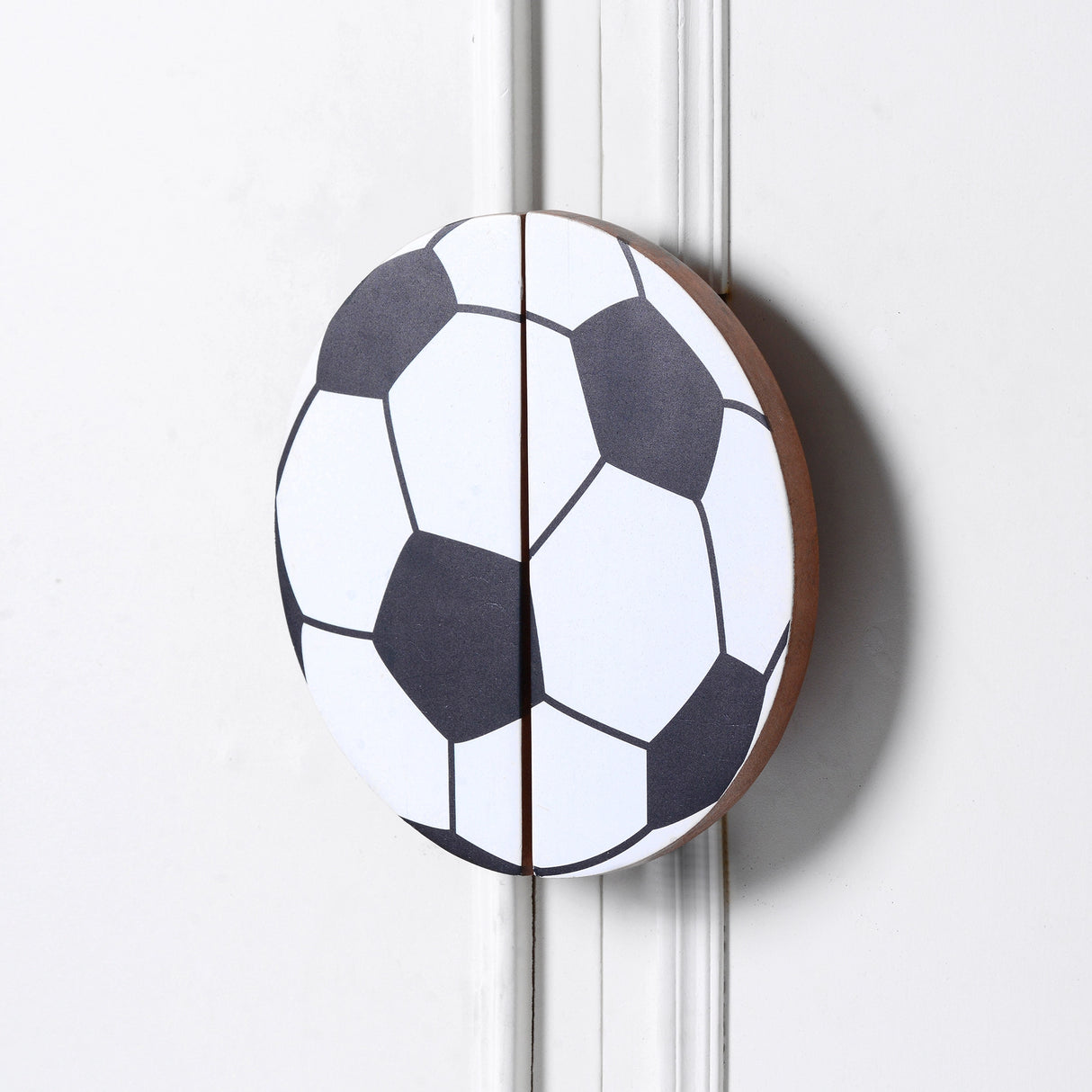 Football Wooden Cupboard Handle / Drawer – Handcrafted Kids Room Hardware | Pinch of Pretty