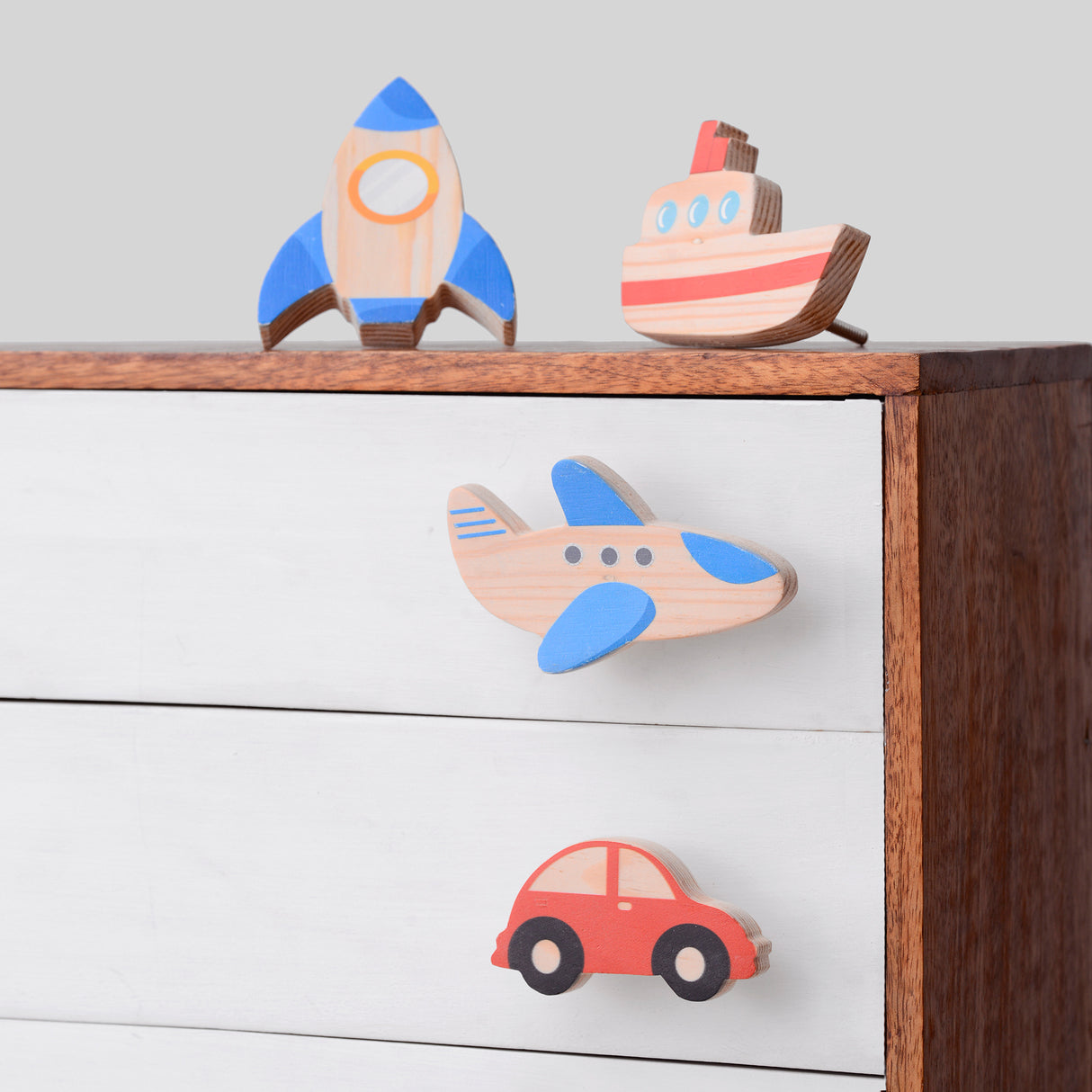 Ship Pinewood / Drawer Knob – Handcrafted Kids Room Hardware | Pinch of Pretty