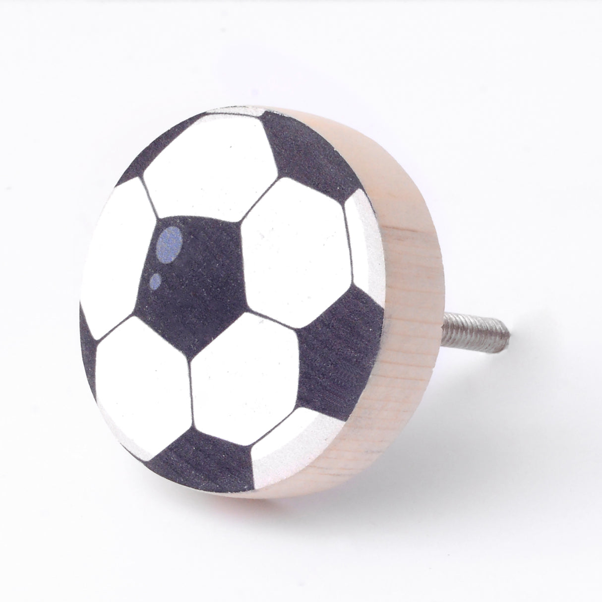 Football Pinewood / Drawer Knob – Handcrafted Kids Room Hardware | Pinch of Pretty