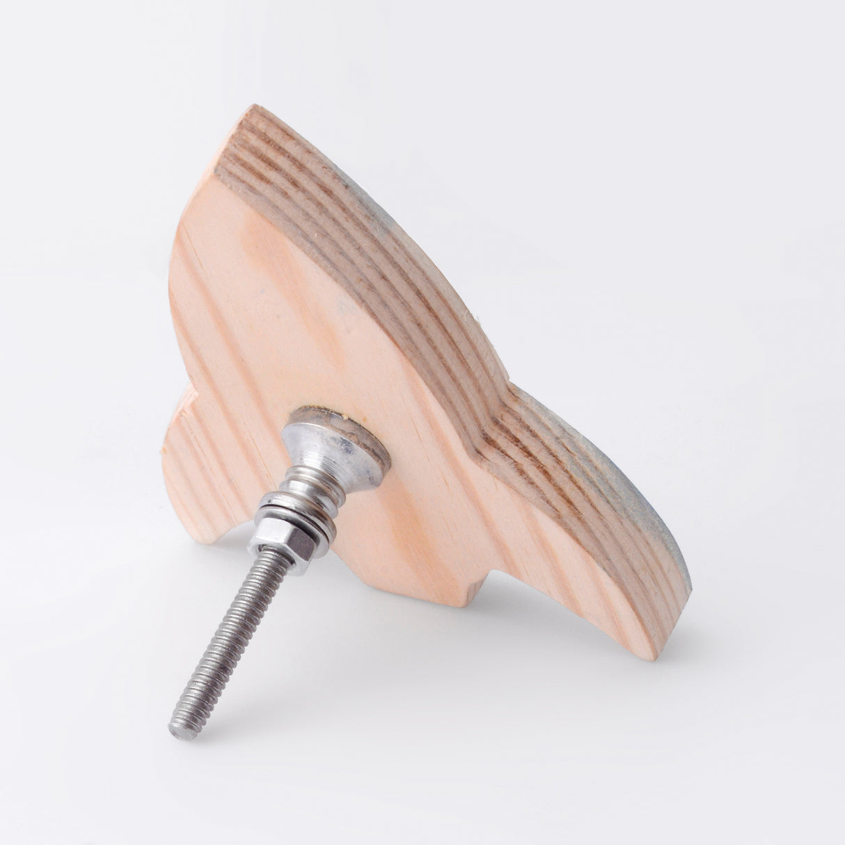 Rocket Pinewood / Drawer Knob – Handcrafted Kids Room Hardware | Pinch of Pretty