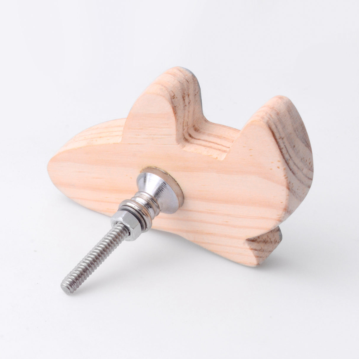 Aeroplane Pinewood / Drawer Knob – Handcrafted Kids Room Hardware | Pinch of Pretty