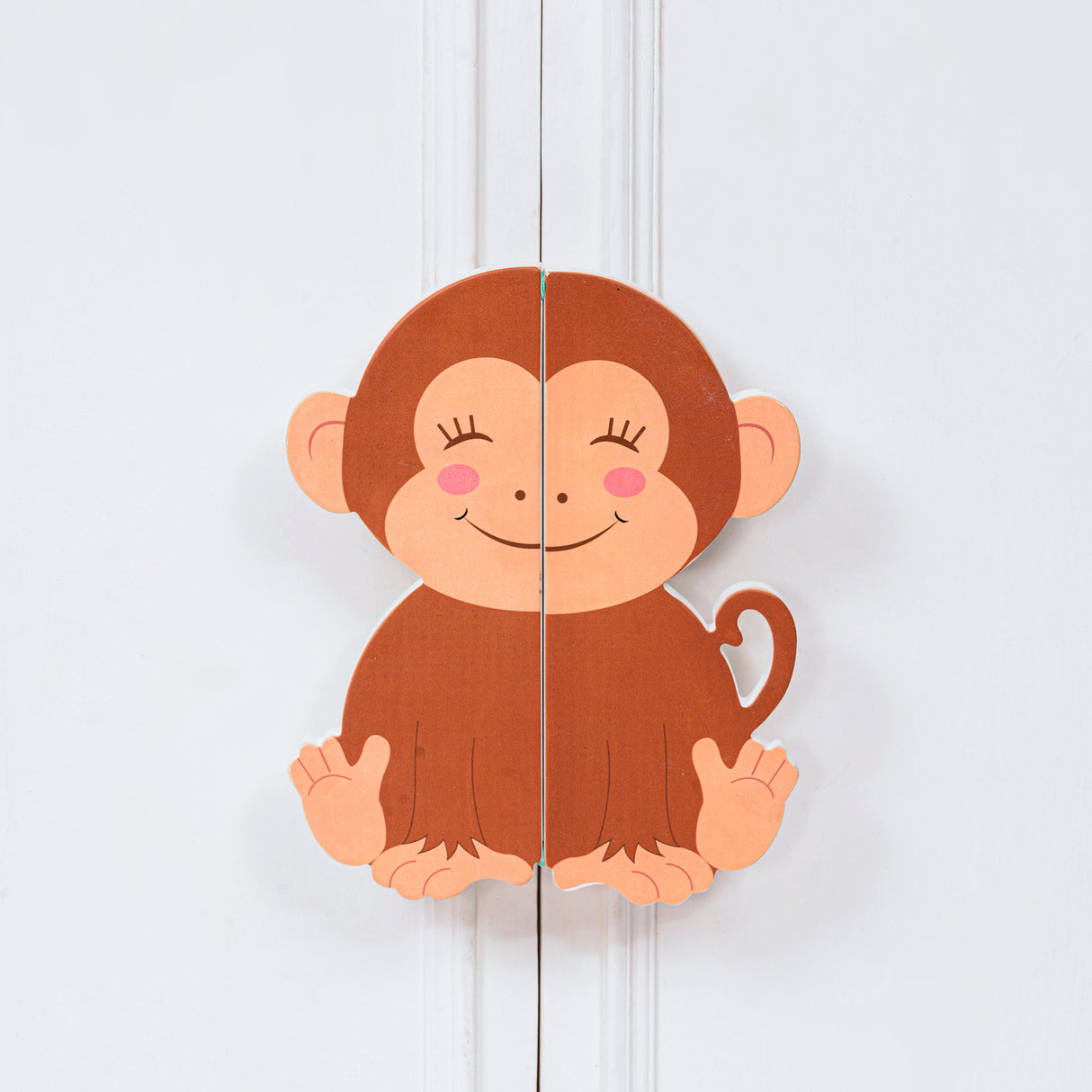 Monkey Wooden Cupboard Handle / Drawer – Handcrafted Kids Room Hardware | Pinch of Pretty