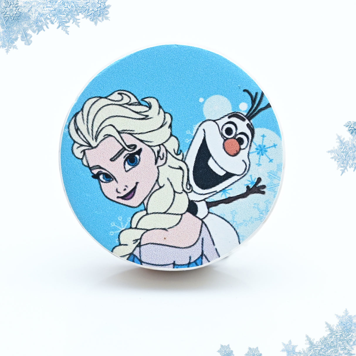 Elsa and Olaf Themed Wooden / Drawer Knob– Handcrafted Kids Room Hardware | Pinch of Pretty