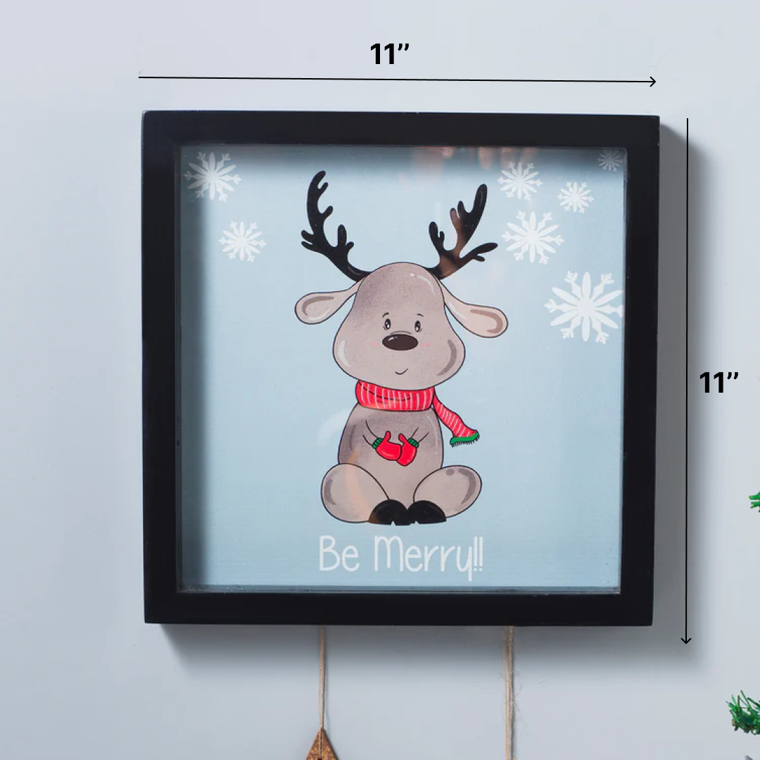 Rudolph the Red Christmas Wall Frame