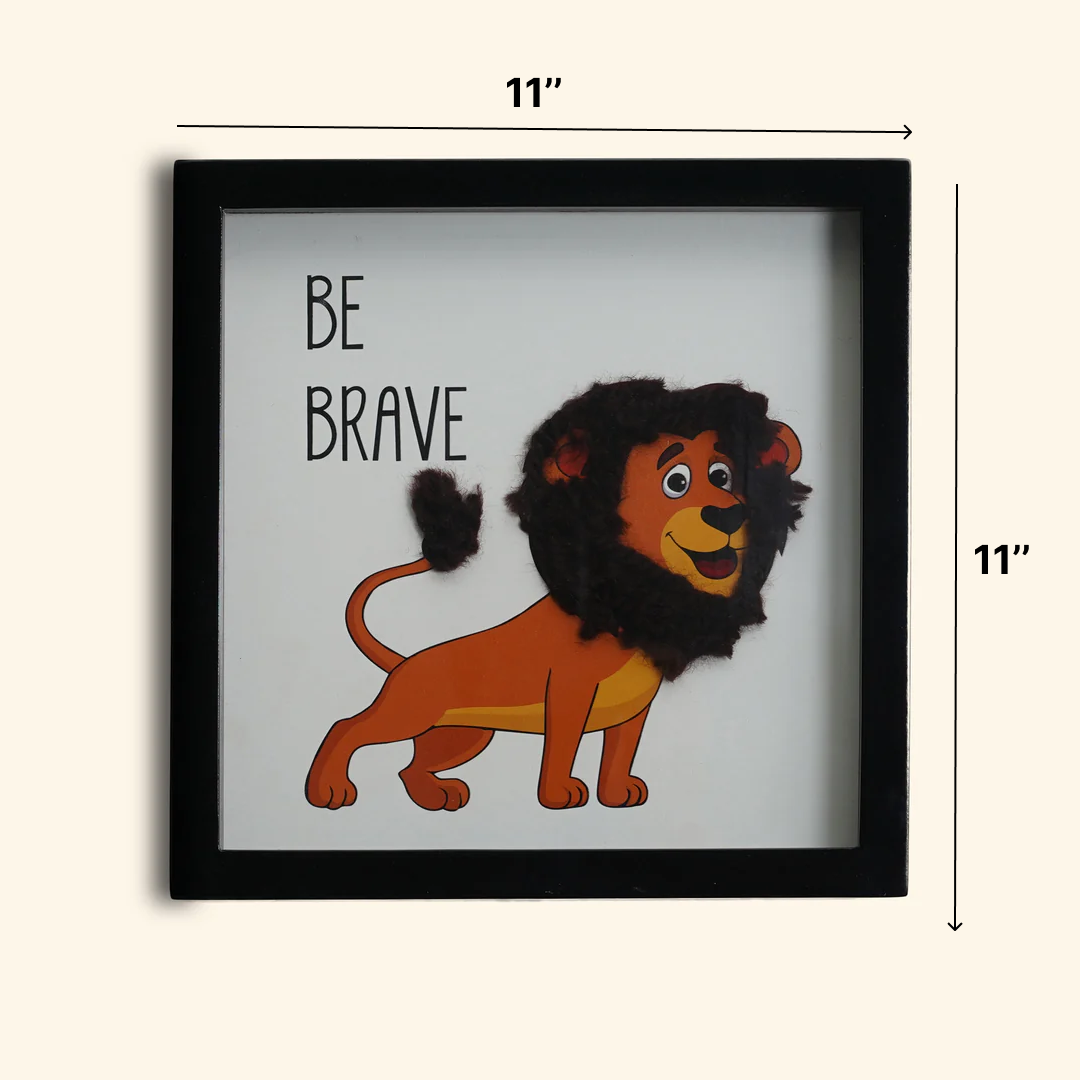 Be Brave Photo Frame