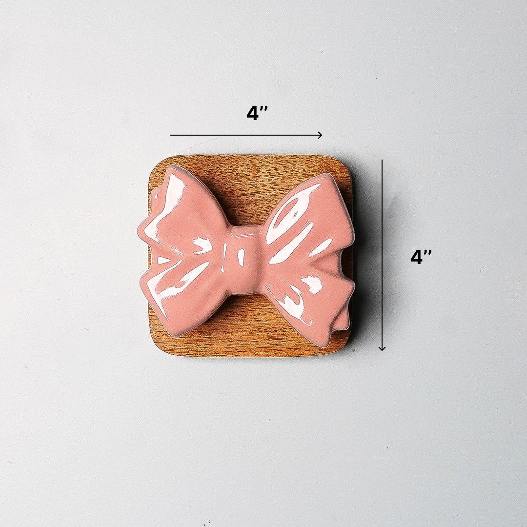 Pink Bow Hook