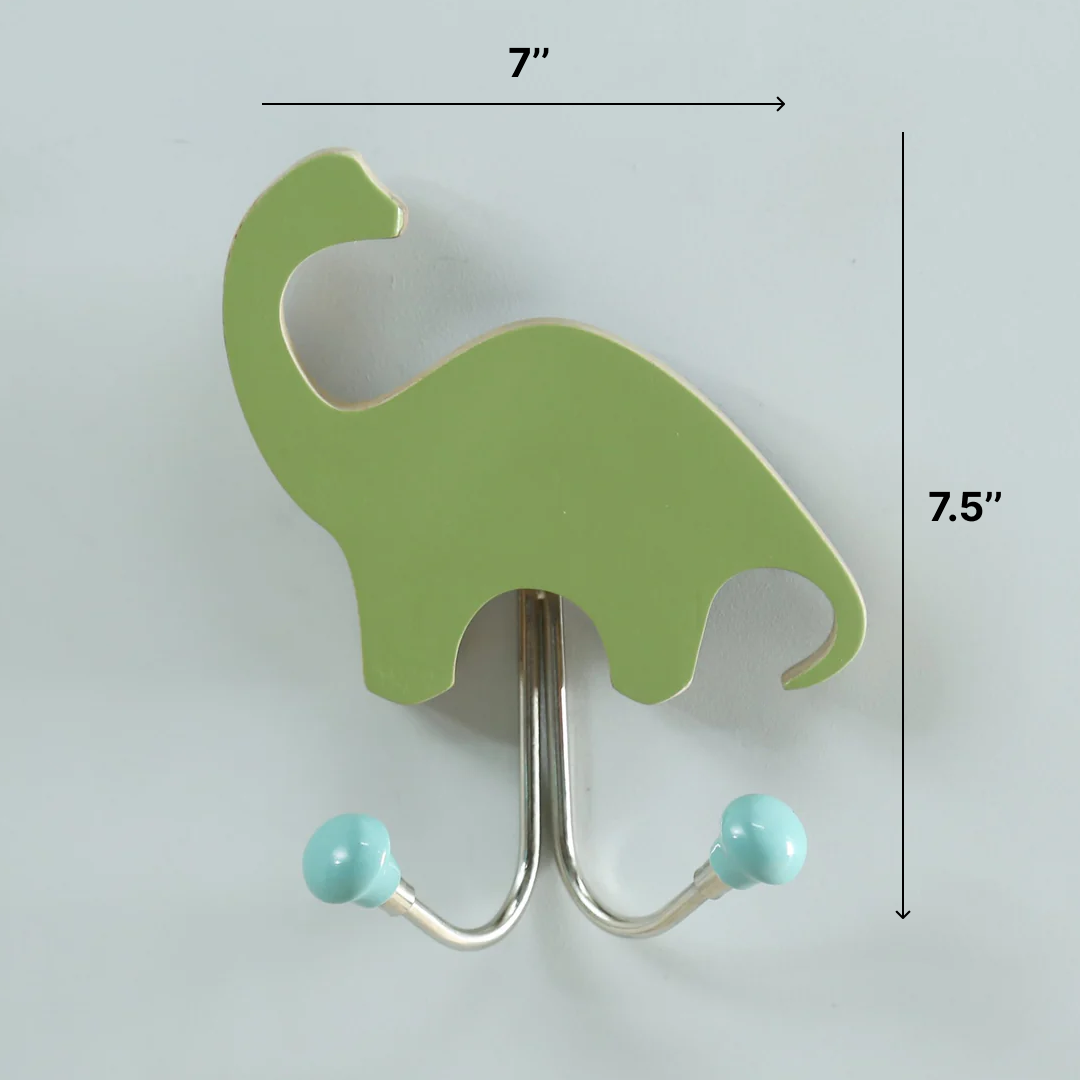 Single Dinosaur Hook