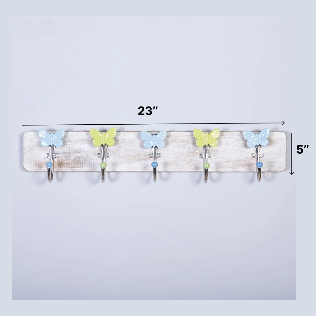 Blue Green Butterfly Hook