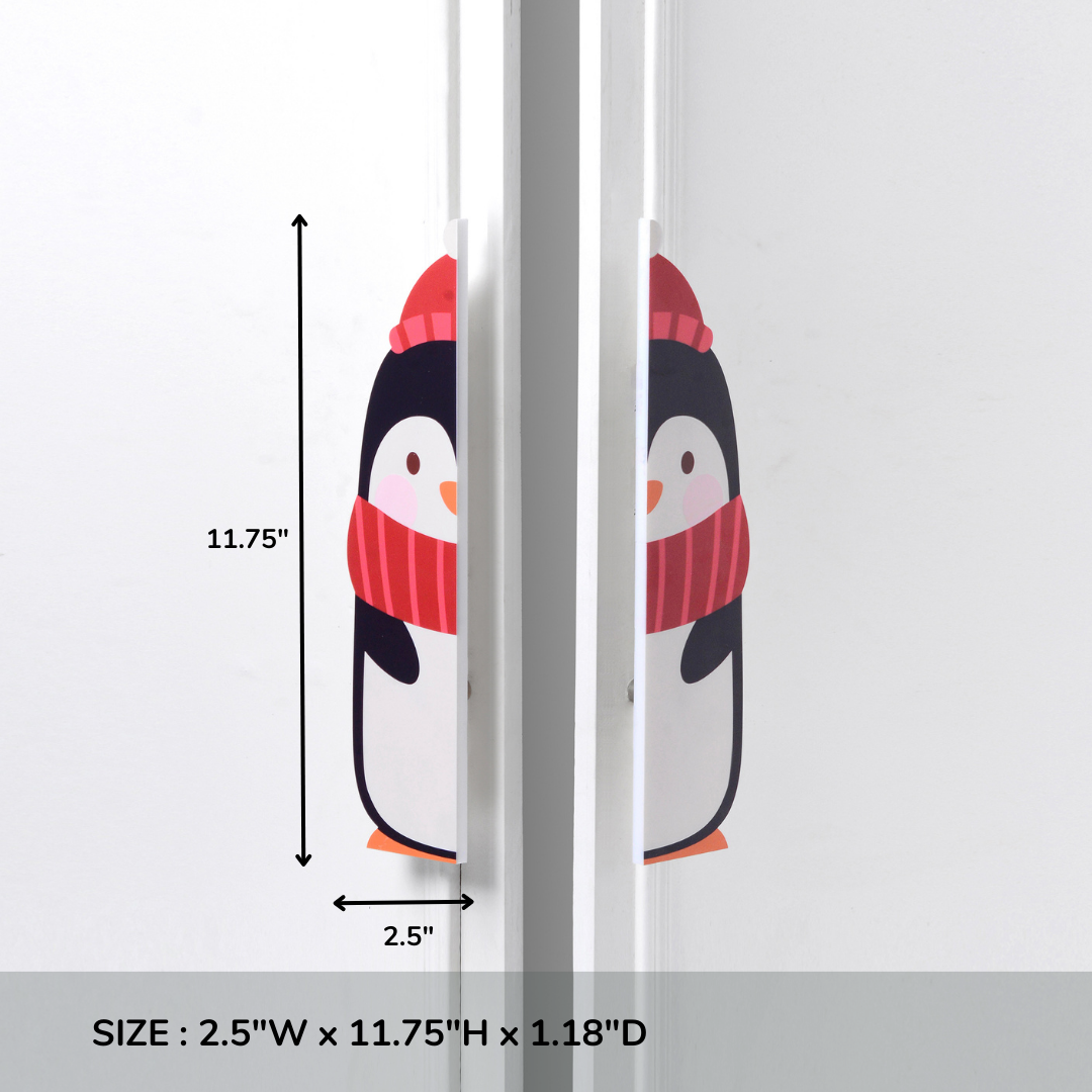 Penguin Wooden Cupboard / Drawer – Handcrafted Kids Room Hardware | Pinch of Pretty