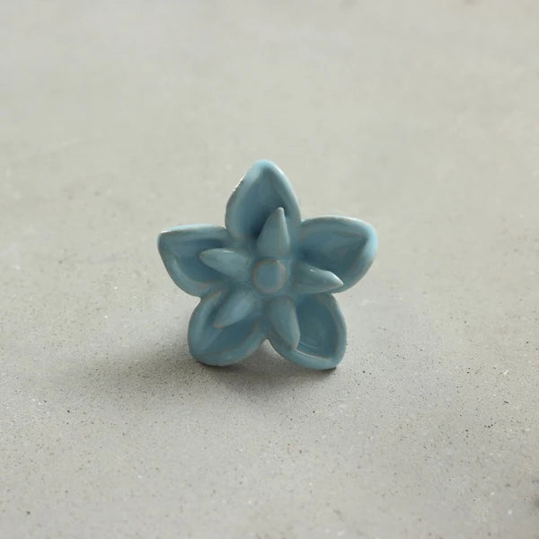 Special Combo Offer: Pack of 4 Cherry Blossom Flower Ceramic Knobs at the Price of 3