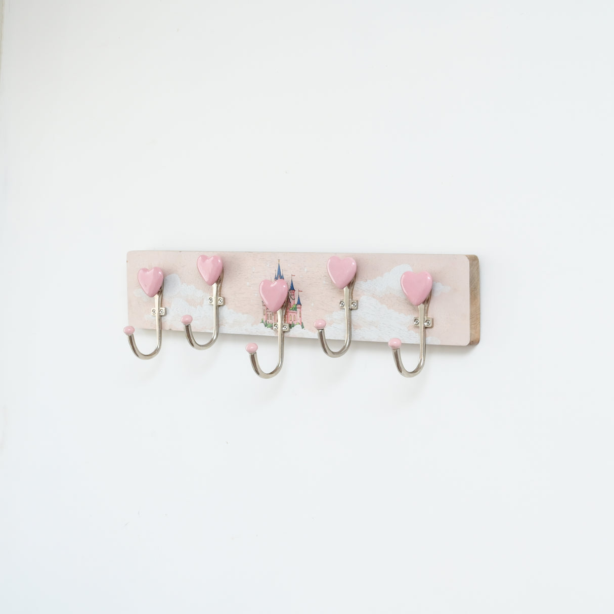 Pink Heart Wall Hook