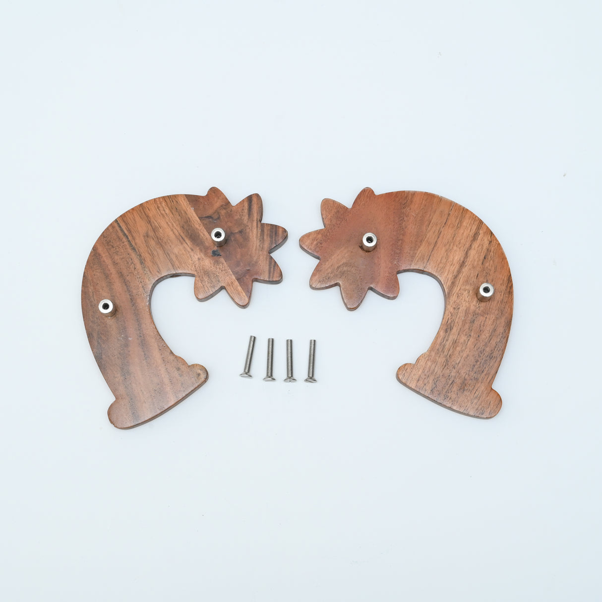 Sunny Rainbow Wooden Cupboard Handle / Drawer– Handcrafted Kids Room Hardware | Pinch of Pretty