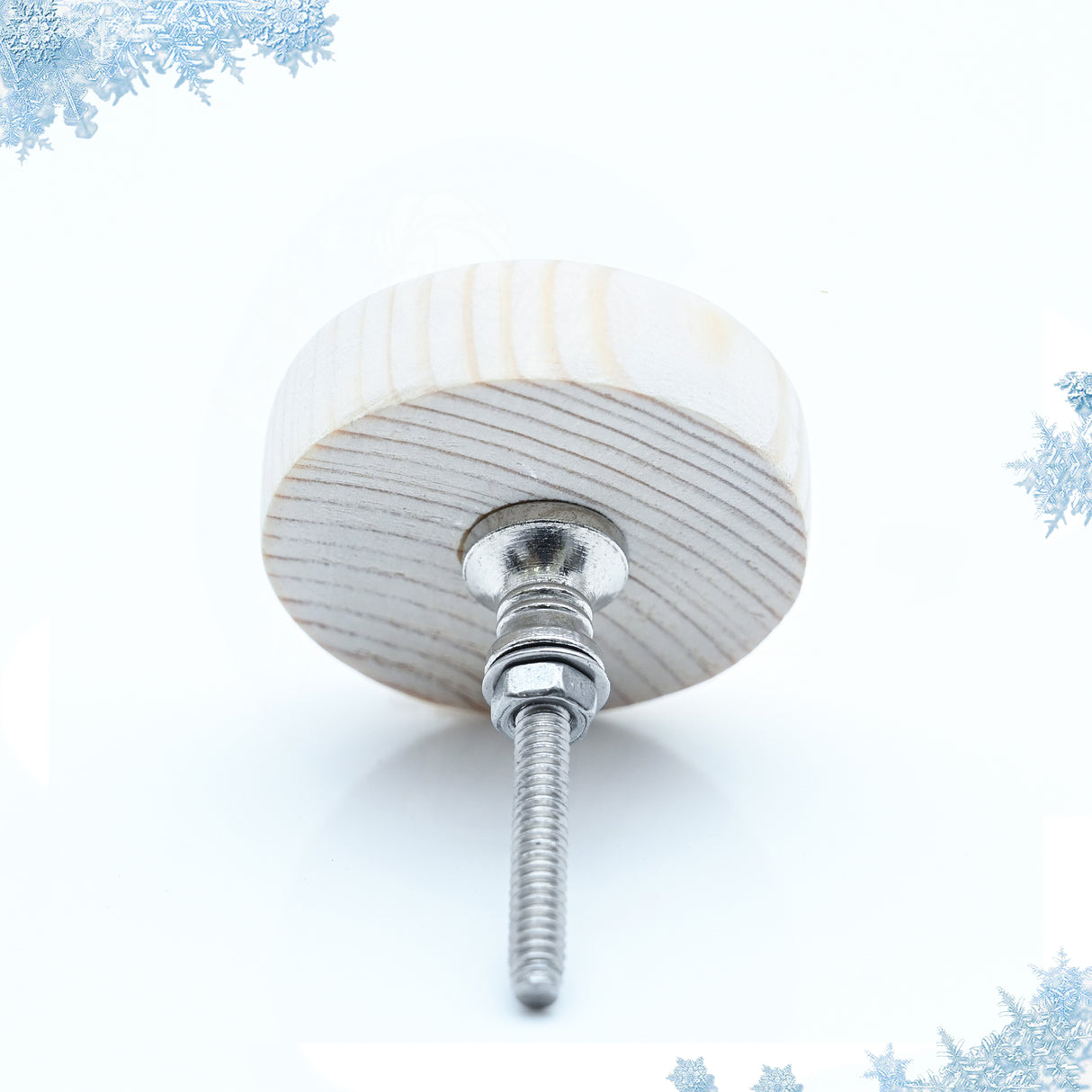 Elsa and Olaf Themed Wooden / Drawer Knob– Handcrafted Kids Room Hardware | Pinch of Pretty