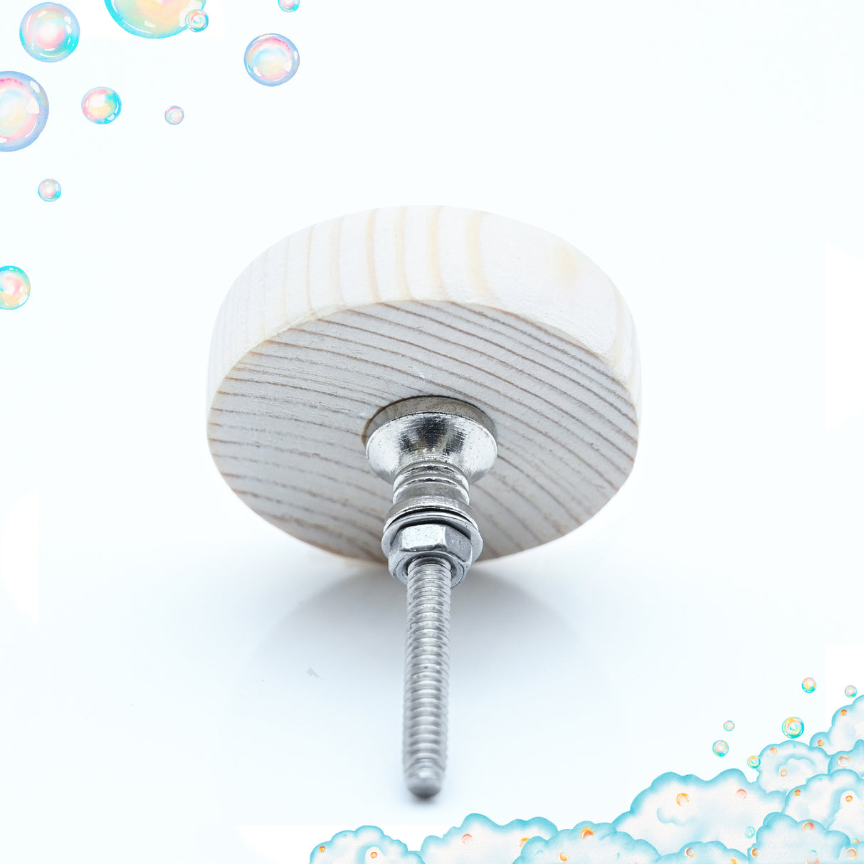 Ariel and Flounder Themed Drawer / Drawer Knob– Handcrafted Kids Room Hardware | Pinch of Pretty