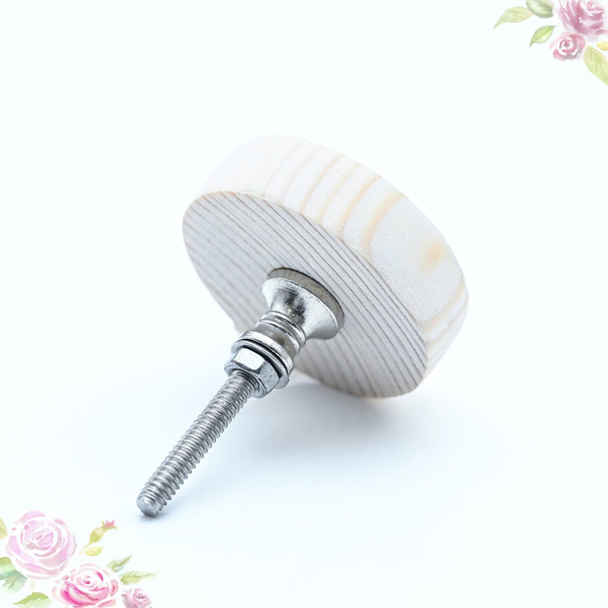 Belle and Beast Themed Wooden / Drawer Knob– Handcrafted Kids Room Hardware | Pinch of Pretty