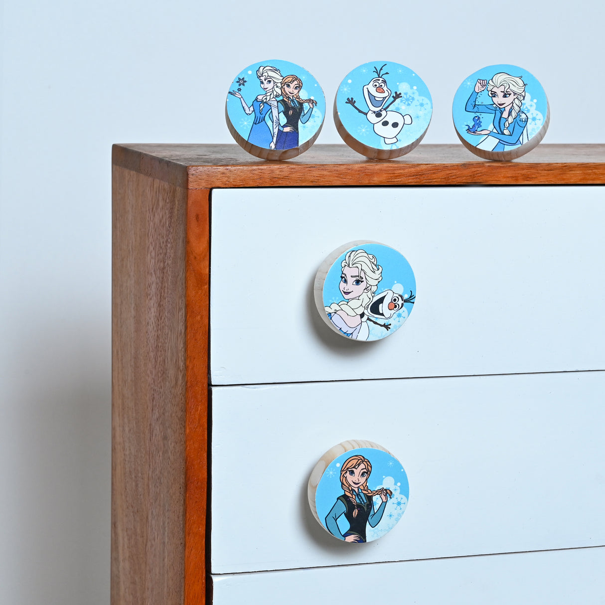 Anna Themed Wooden / Drawer Knob– Handcrafted Kids Room Hardware | Pinch of Pretty