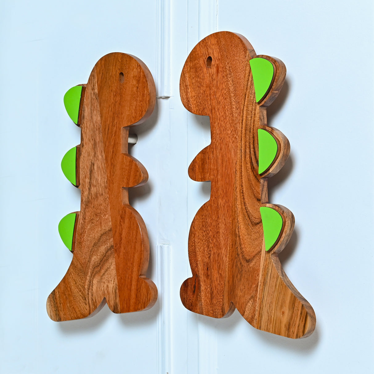 Dinosaur Wooden Cupboard Handle / Drawer – Handcrafted Kids Room Hardware | Pinch of Pretty