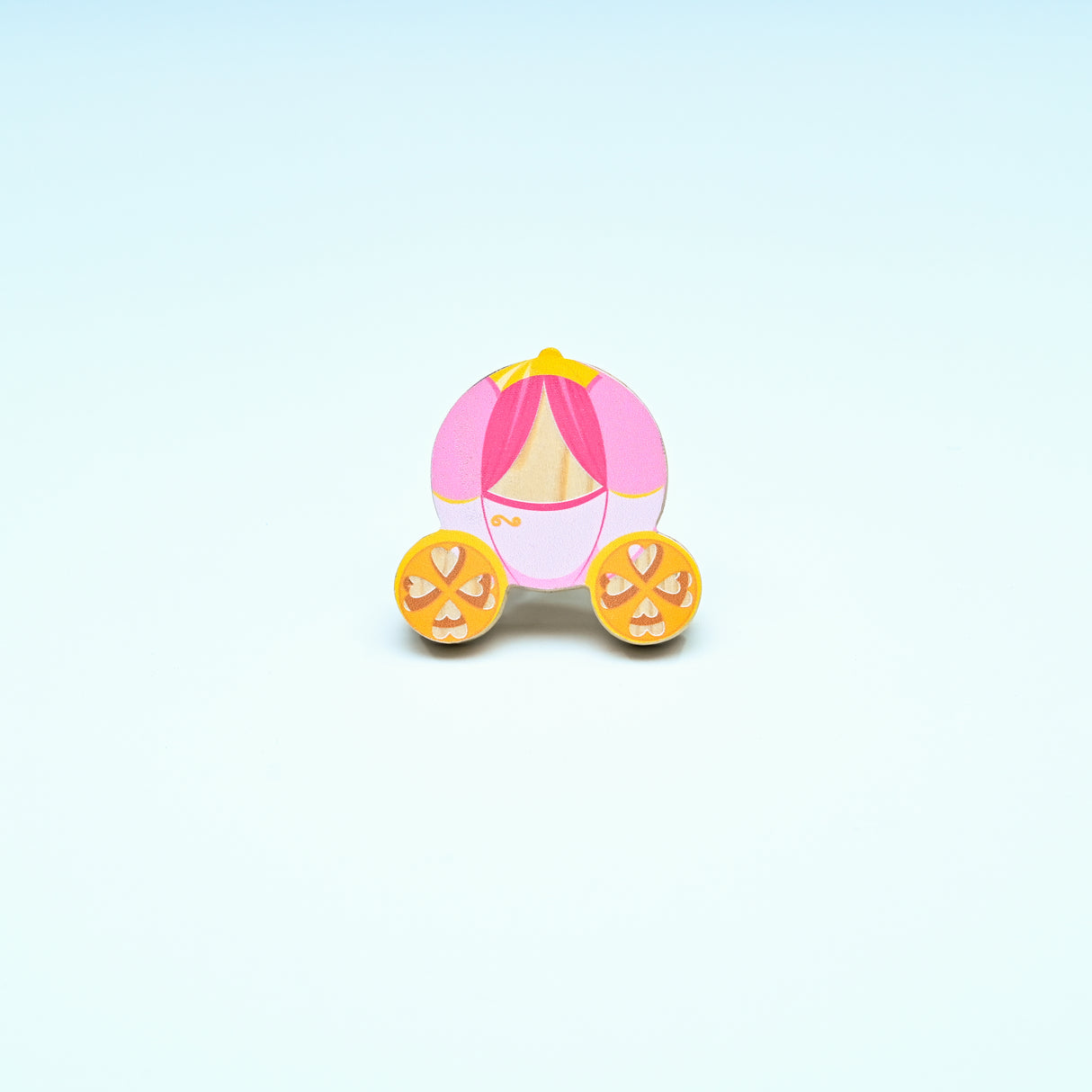 Princess Carriage Wooden/ Drawer Knob– Handcrafted Kids Room Hardware | Pinch of Pretty