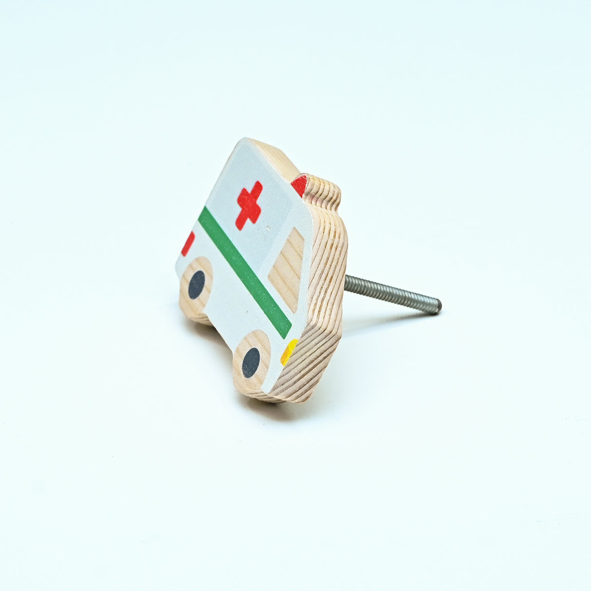Ambulance Wooden / Drawer Knob– Handcrafted Kids Room Hardware | Pinch of Pretty