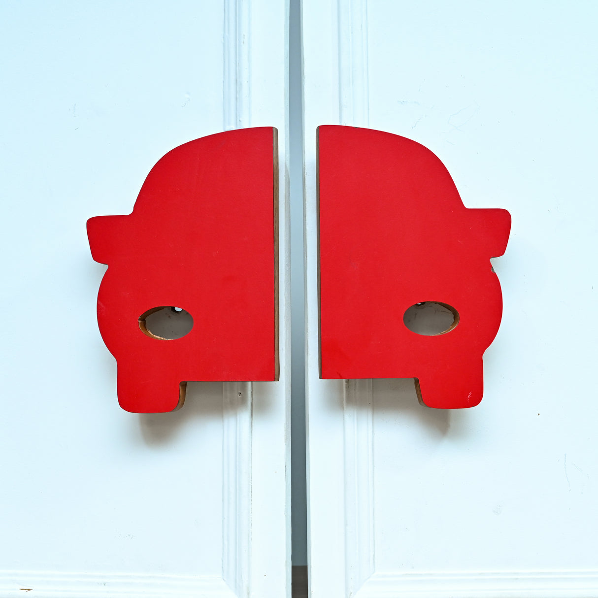 Red Car Wooden Cupboard Handle / Drawer – Handcrafted Kids Room Hardware | Pinch of Pretty