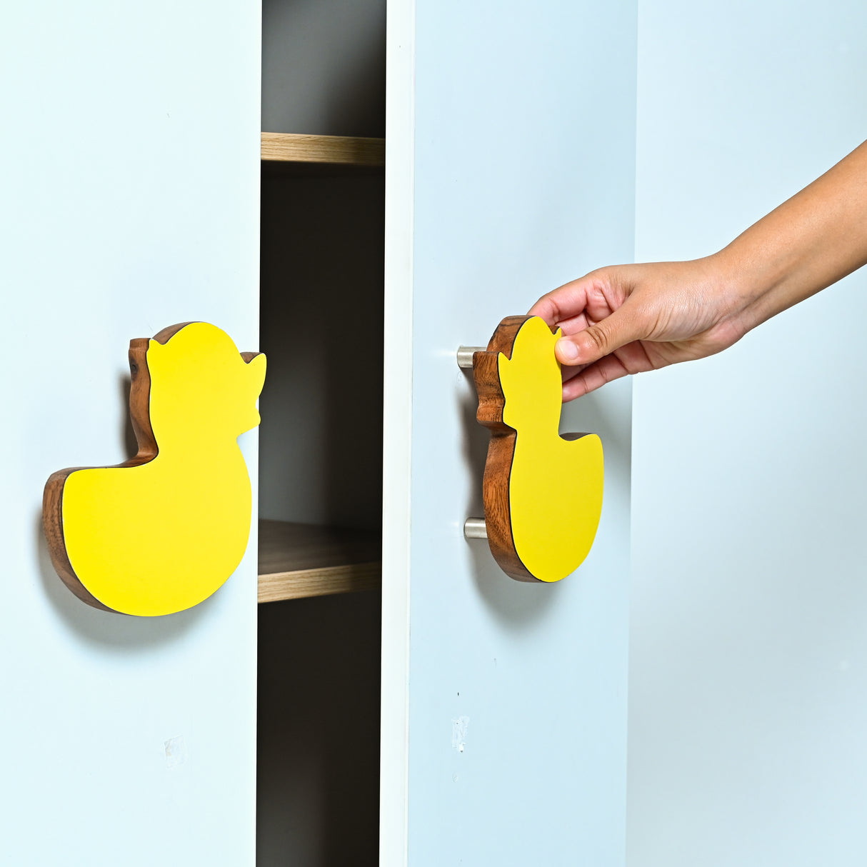 Duck Wooden Cupboard Handle / Drawer – Handcrafted Kids Room Hardware | Pinch of Pretty