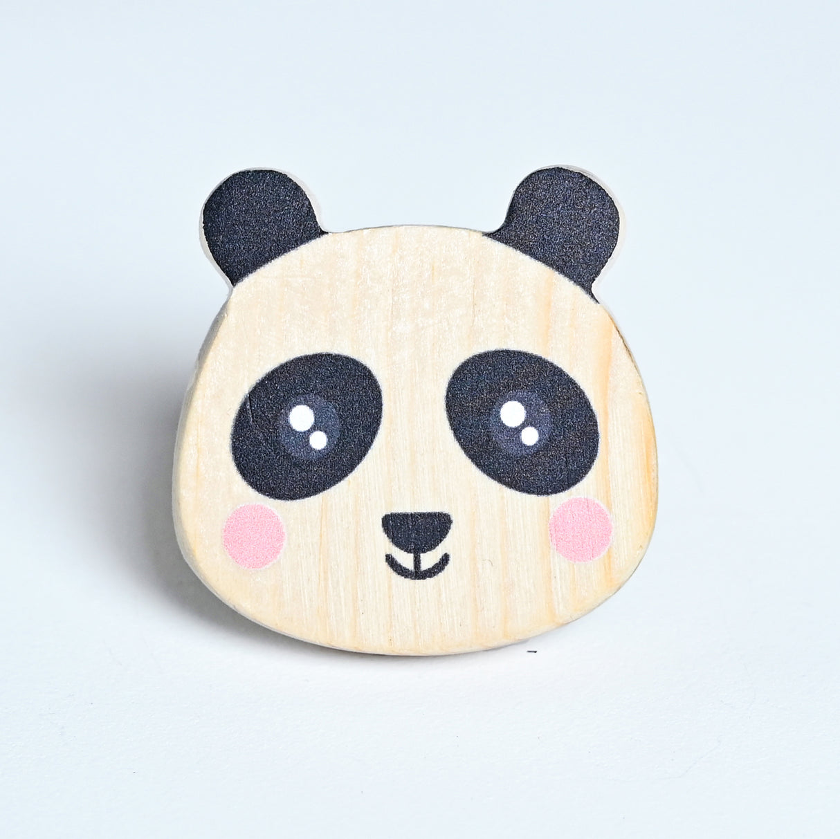 Panda Wooden / Drawer Knob – Handcrafted Kids Room Hardware | Pinch of Pretty