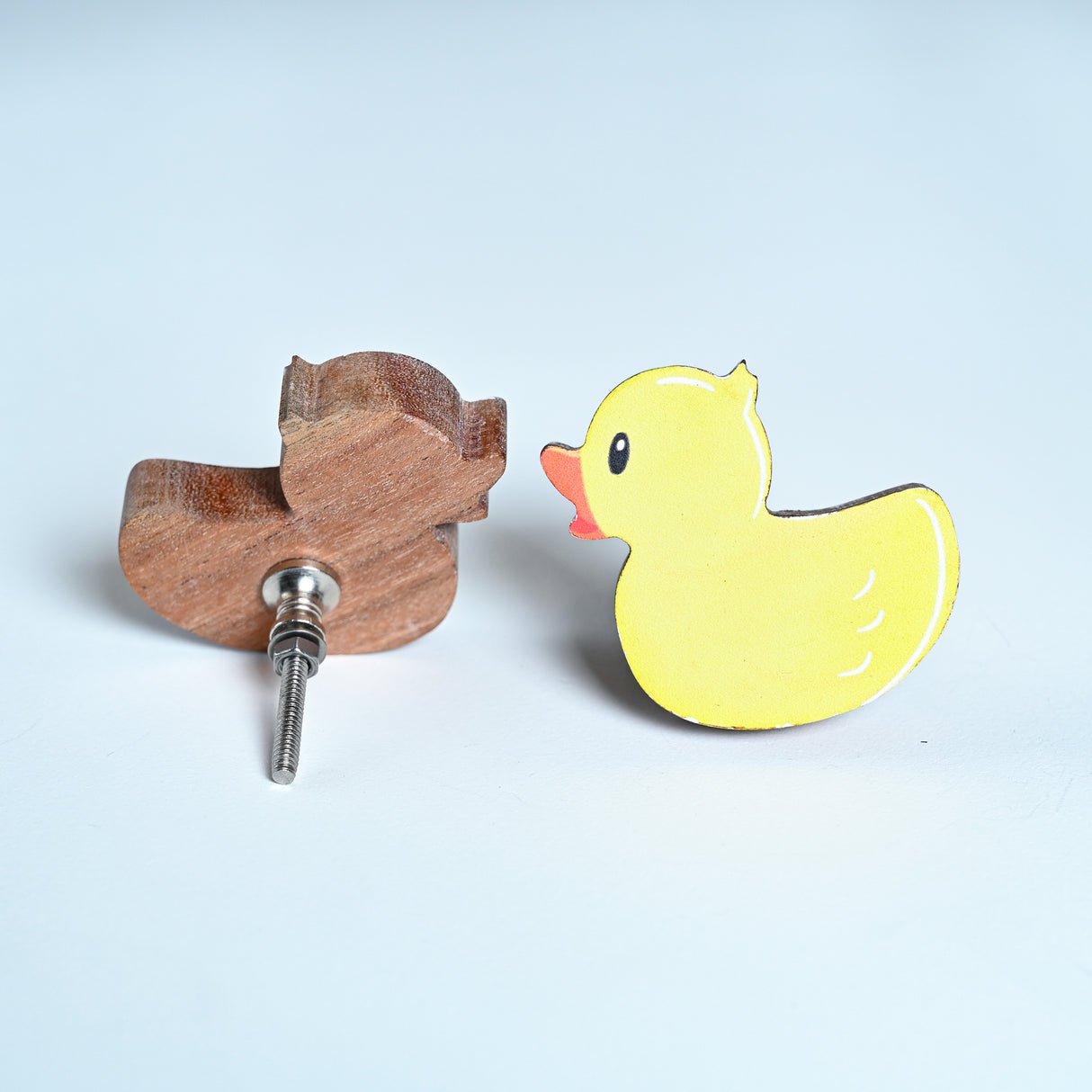 Duck Wooden / Drawer Knob – Handcrafted Kids Room Hardware | Pinch of Pretty