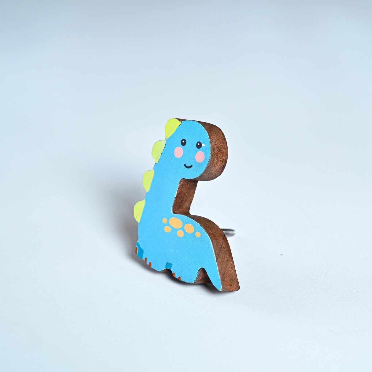 Dino Wooden / Drawer Knob – Handcrafted Kids Room Hardware | Pinch of Pretty