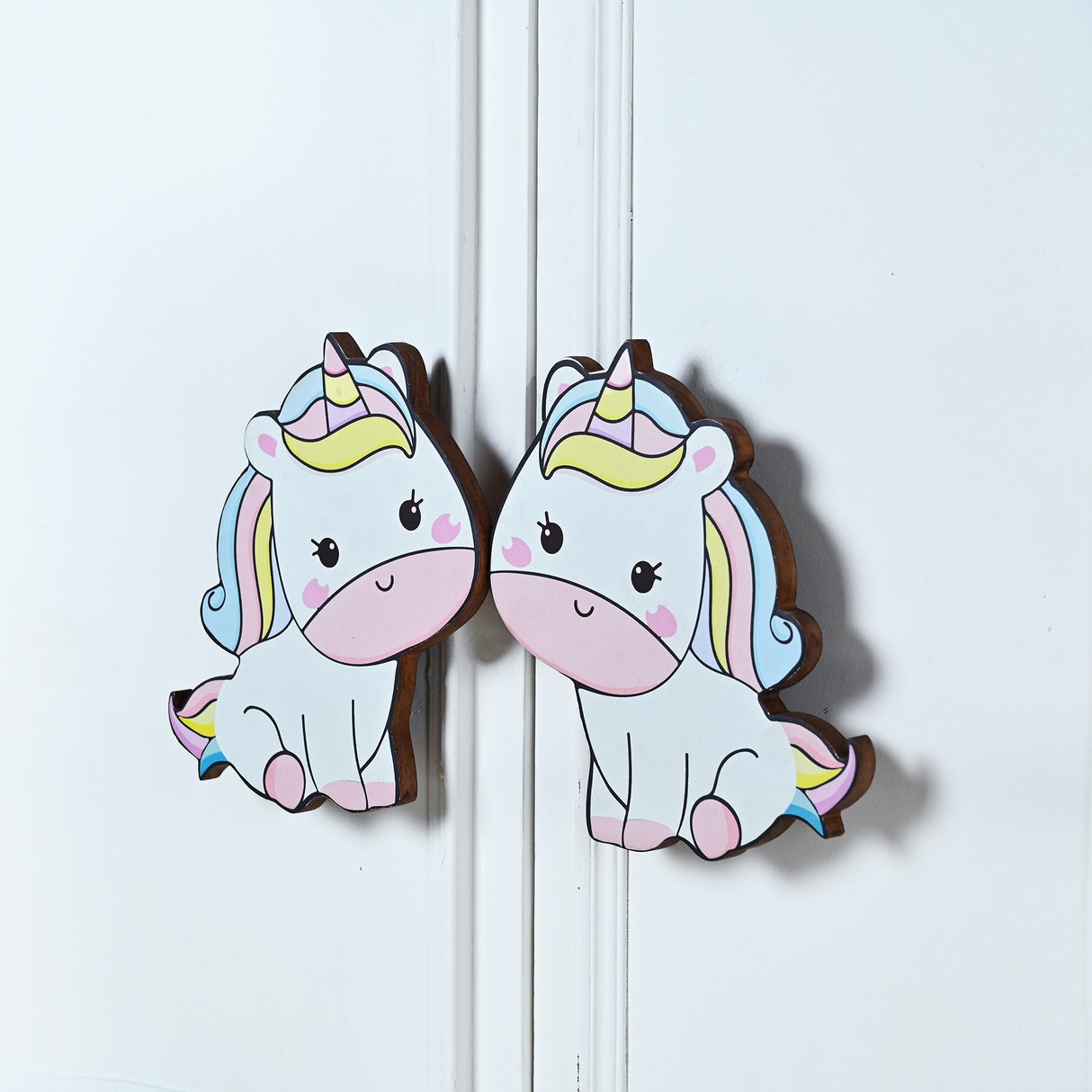 Magical Unicorn Wooden Cupboard Handle / Drawer– Handcrafted Kids Room Hardware | Pinch of Pretty