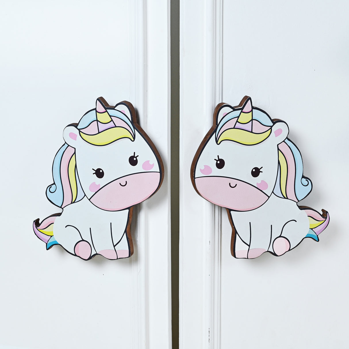 Magical Unicorn Wooden Cupboard Handle / Drawer– Handcrafted Kids Room Hardware | Pinch of Pretty