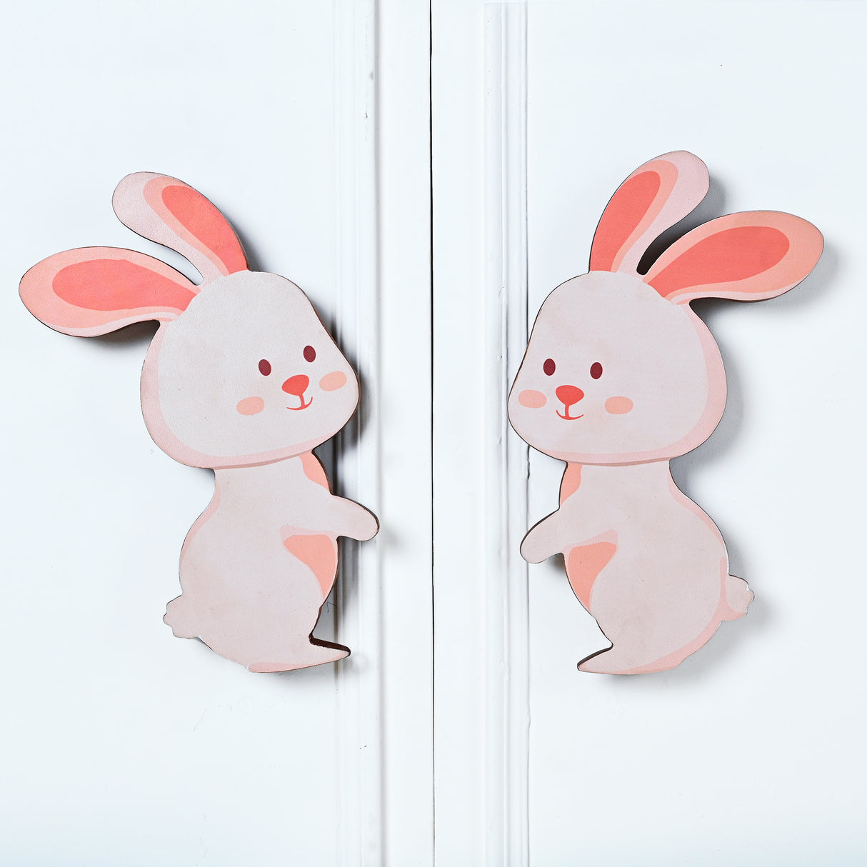 Bunny Wooden Cupboard Handle / Drawer – Handcrafted Kids Room Hardware | Pinch of Pretty