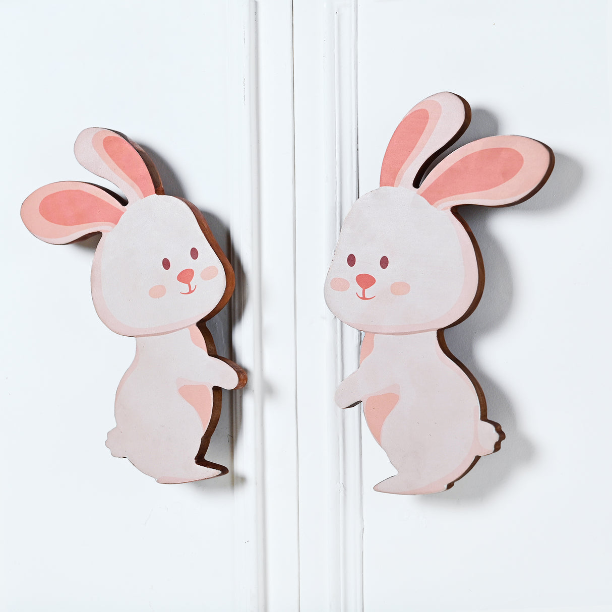 Bunny Wooden Cupboard Handle / Drawer – Handcrafted Kids Room Hardware | Pinch of Pretty
