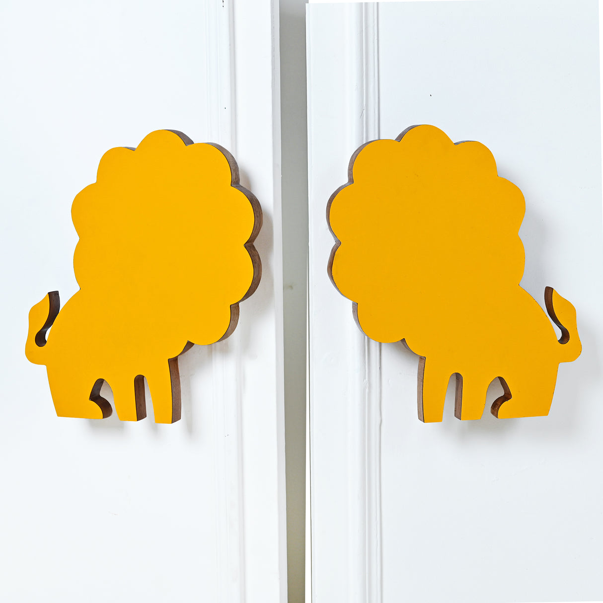Lion Wooden Cupboard Handle / Drawer – Handcrafted Kids Room Hardware | Pinch of Pretty