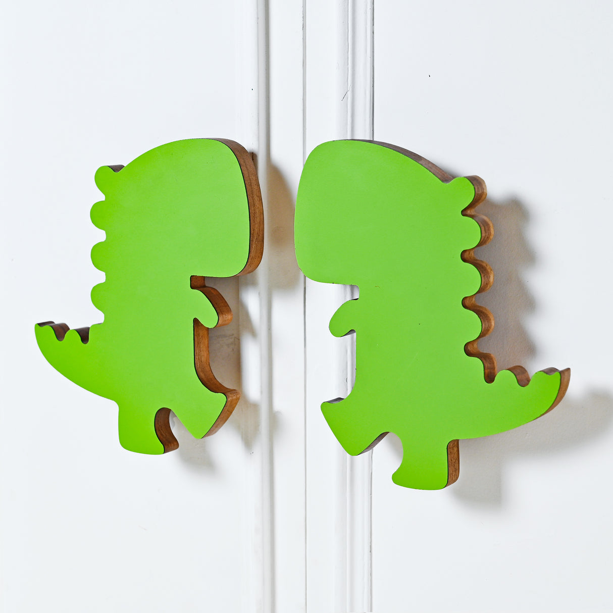 Dino Wooden Cupboard Handle / Drawer – Handcrafted Kids Room Hardware | Pinch of Pretty