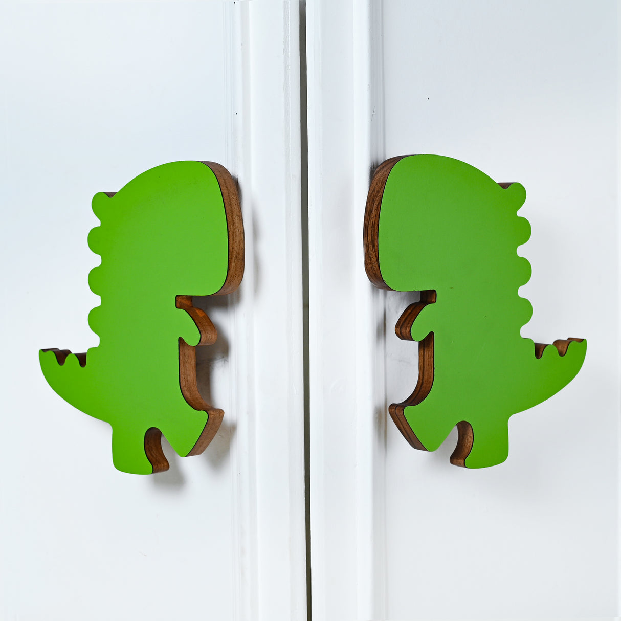 Dino Wooden Cupboard Handle / Drawer – Handcrafted Kids Room Hardware | Pinch of Pretty