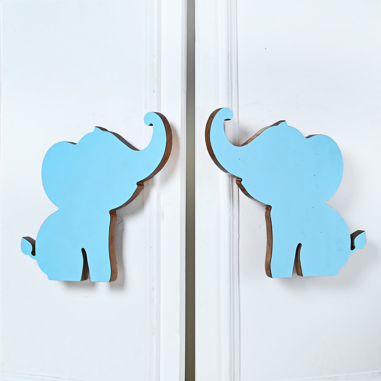 Elephant Wooden Cupboard Handle / Drawer – Handcrafted Kids Room Hardware | Pinch of Pretty
