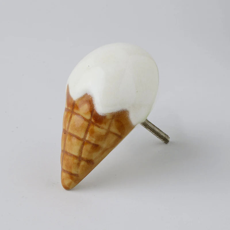 Special Combo Offer: Pack of 3 Ice Cream Ceramic Knobs